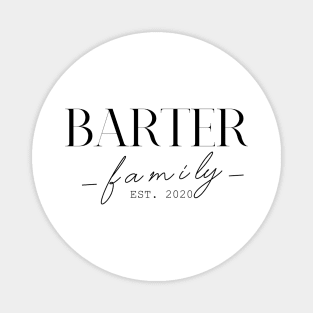 Barter Family EST. 2020, Surname, Barter Magnet